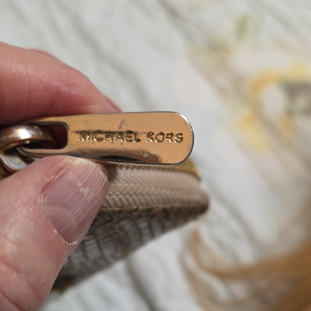 Michael Kors Tan Snake Print Wristlet - Picture 10 of 11